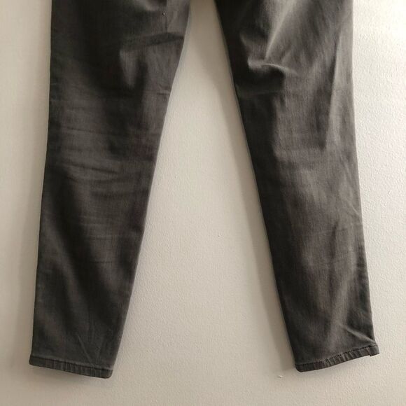 Club Monaco Stretchy Zipper Hem Skinny Leg Fit Jeggings Jeans Pants Green - Picture 9 of 11